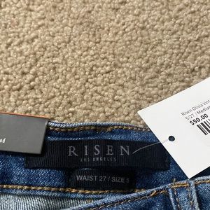 Risen jeans NWT. Risen Olivia Vintage Skinny Jeans, Medium wash
